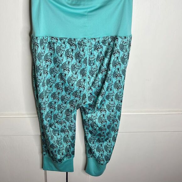 The Northface Fox Cropped Drawstring Joggers Teal Size Medium - Picture 5 of 5